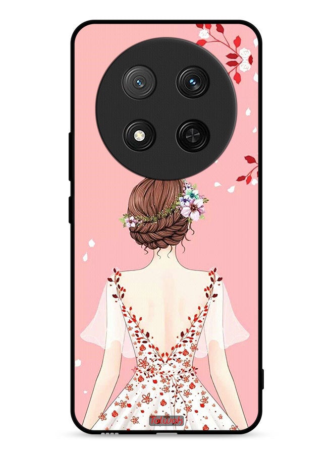 Tolwak Honor X9c 5G Protective Case Cover Standing Girl Art  - Image 1