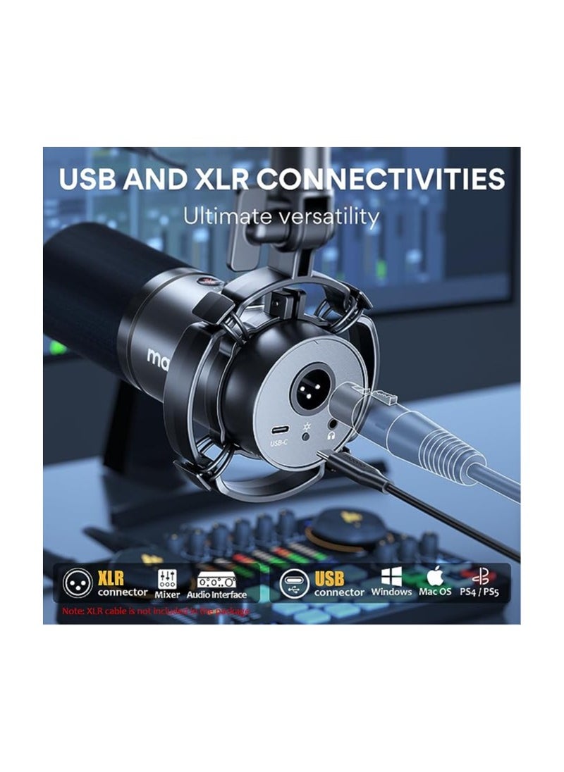 Maono - MAONO PD200X USB/XLR Dynamic Microphone - Image 1