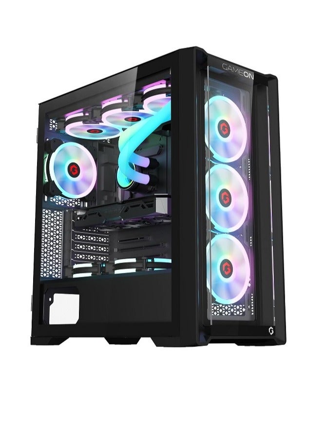 Generic BUDGET GAMING/WORKSTATION LIQUID COOLED TOWER PC: CORE I7 9700F Processor | GTX 1070 8GB GRAPHICS | 16GB RAM | 1TB NVME/SATA SSD | Windows 10 - Image 1