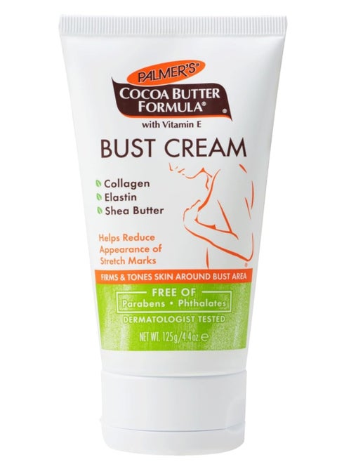 Bust Cream Collagen Elastin Shea Butter Firm and Tone Skin Reduce Appearance of Stretch Mark with Vitamin E 125gram