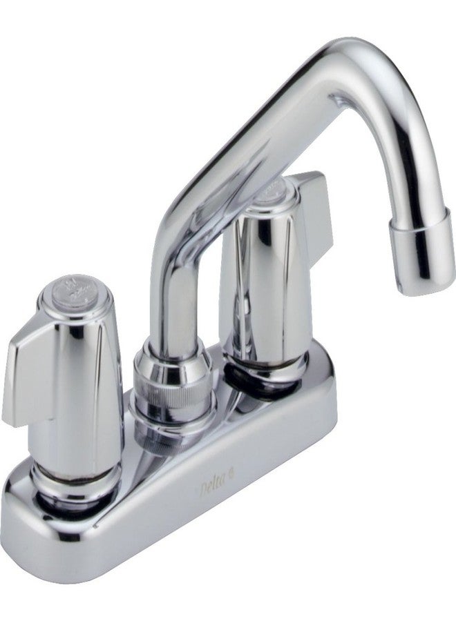 DELTA FAUCET 2133LF, 6.84 x 6.38 x 6.84 inches, Chrome - Image 1