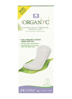 Organyc Clinically Proven Protection Organic Cotton Panty Liner, Flat, 24 Pieces - Pack of 1 - pzsku/Z743BCA73405DA48FD079Z/45/_/1731557560/d5bf786b-7c17-44c5-a3b7-11f1e18a35ff