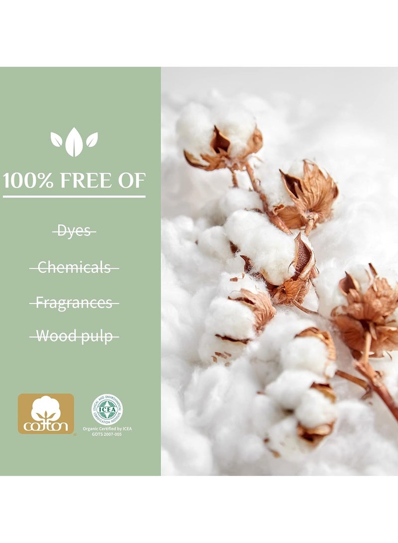 Organyc Clinically Proven Protection Organic Cotton Panty Liner, Flat, 24 Pieces - Pack of 1 - Image 4