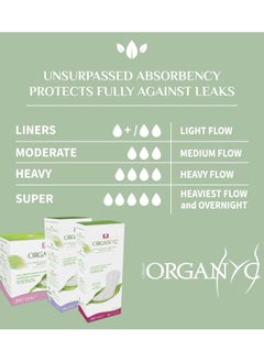 Organyc Clinically Proven Protection Organic Cotton Panty Liner, Flat, 24 Pieces - Pack of 1 - pzsku/Z743BCA73405DA48FD079Z/45/_/1731557590/7f3dbfeb-4429-46a2-bef8-66131b9f7838