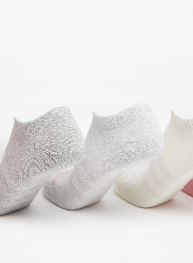 كابا جوارب نسائية بطول الكاحل بطبعة شعار - مجموعة من  قطع - Image 2