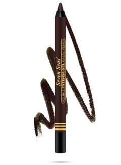 Seven Seas Seven Seas Longwear Matte Eye Pencil 12 Hr Long Stay Smooth One Stroke Application  Intense Color Pay Off  Soft Blendable Formula  Smudge Proof  Water Proof  Brown  - Image 1