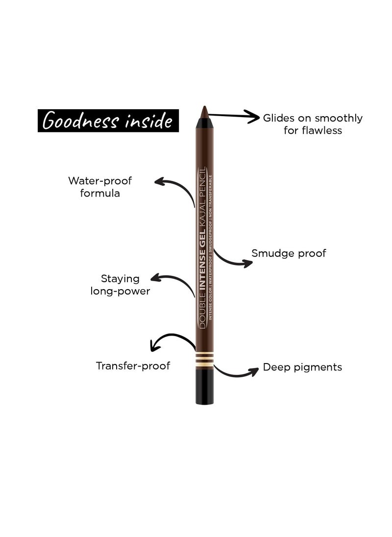 Seven Seas Seven Seas Longwear Matte Eye Pencil 12 Hr Long Stay Smooth One Stroke Application  Intense Color Pay Off  Soft Blendable Formula  Smudge Proof  Water Proof  Brown  - Image 3