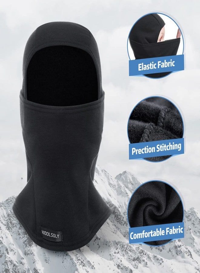 KOOLSOLY Kids Balaclava Face Mask, Winter Hat Face Warmer for Cold Weather Ski Mask for Boys Girls - Image 4