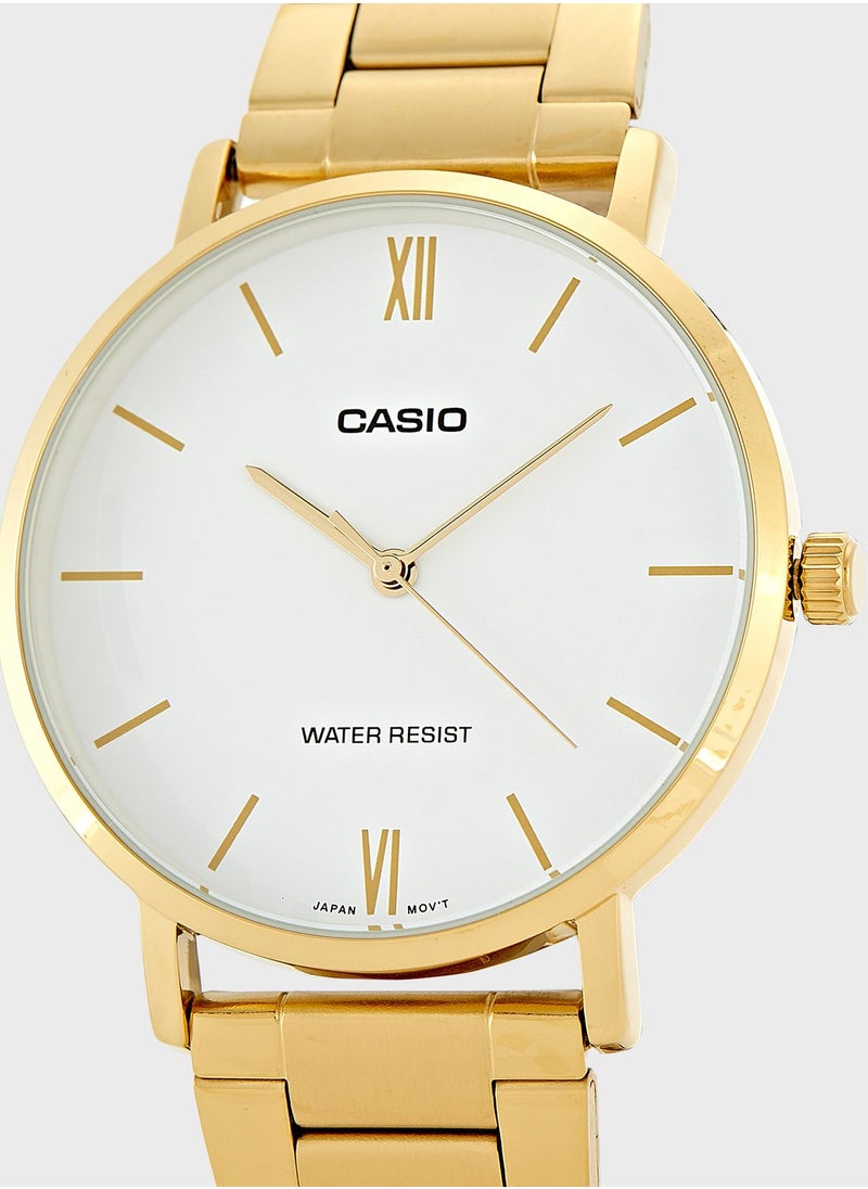 CASIO - Mtp-Vt01G-7Budf Analog Watch - Image 1