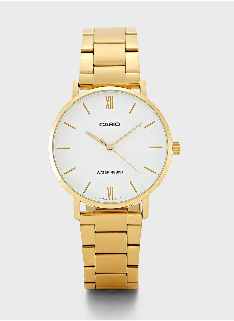 CASIO - Mtp-Vt01G-7Budf Analog Watch - Image 1
