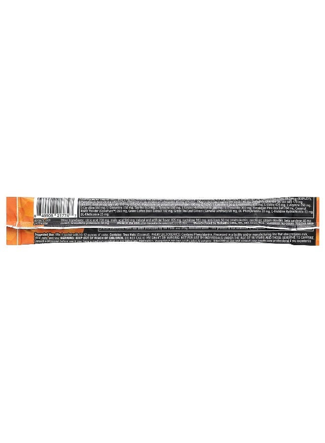 NutraBio NutraBio, Amino Kick, Orange Mango, 1 Stick Pack, 0.32 oz (9 g)  - Image 2
