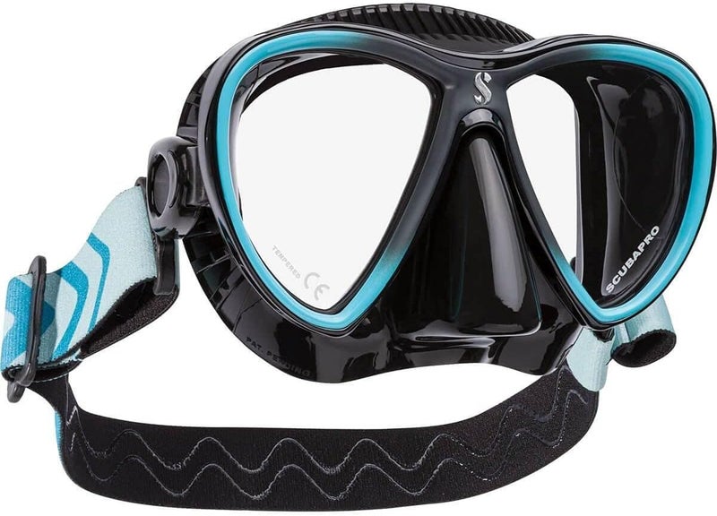 SCUBAPRO Synergy Twin Trufit Diving Mask BlackSilver - Image 2