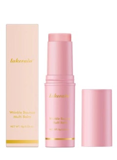 Wrinkle Bounce Multi Balm Stick Multi Purpose Balm Stick Long Lasting Moisturizing Anti Aging Anti Wrinkle Eye Neck and Lip Balm Reduce Fine Lines and Wrinkles Hydrating Multi Use Balm 9g