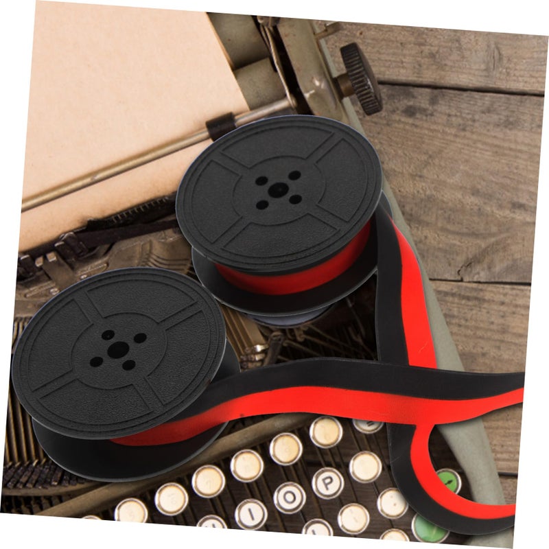 2 Pack Twin Spool Typewriter Ribbon Cartridge Universal Easy Installation - Image 5
