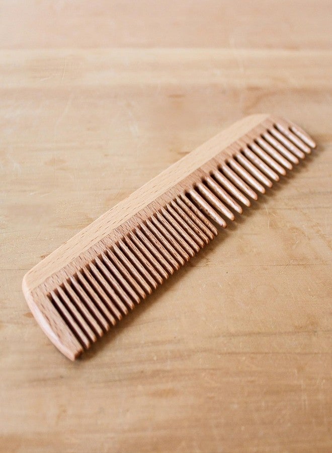 Neem Wood Comb | Hair comb set for Women & Men | Natural Neem Comb (Kangi) | Kangi for Hair | Pack of 2 - Image 2