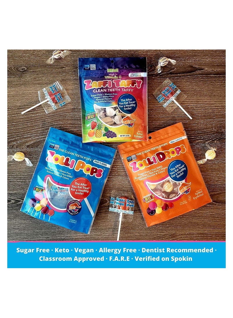 ZOLLIPOPS Clean Teeth Lollipops Anticavity Sugar Free Candy - Image 2