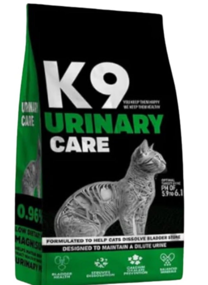 K9 K9 Dry Food for Adult Cats - Urinary Care  500G - Image 1