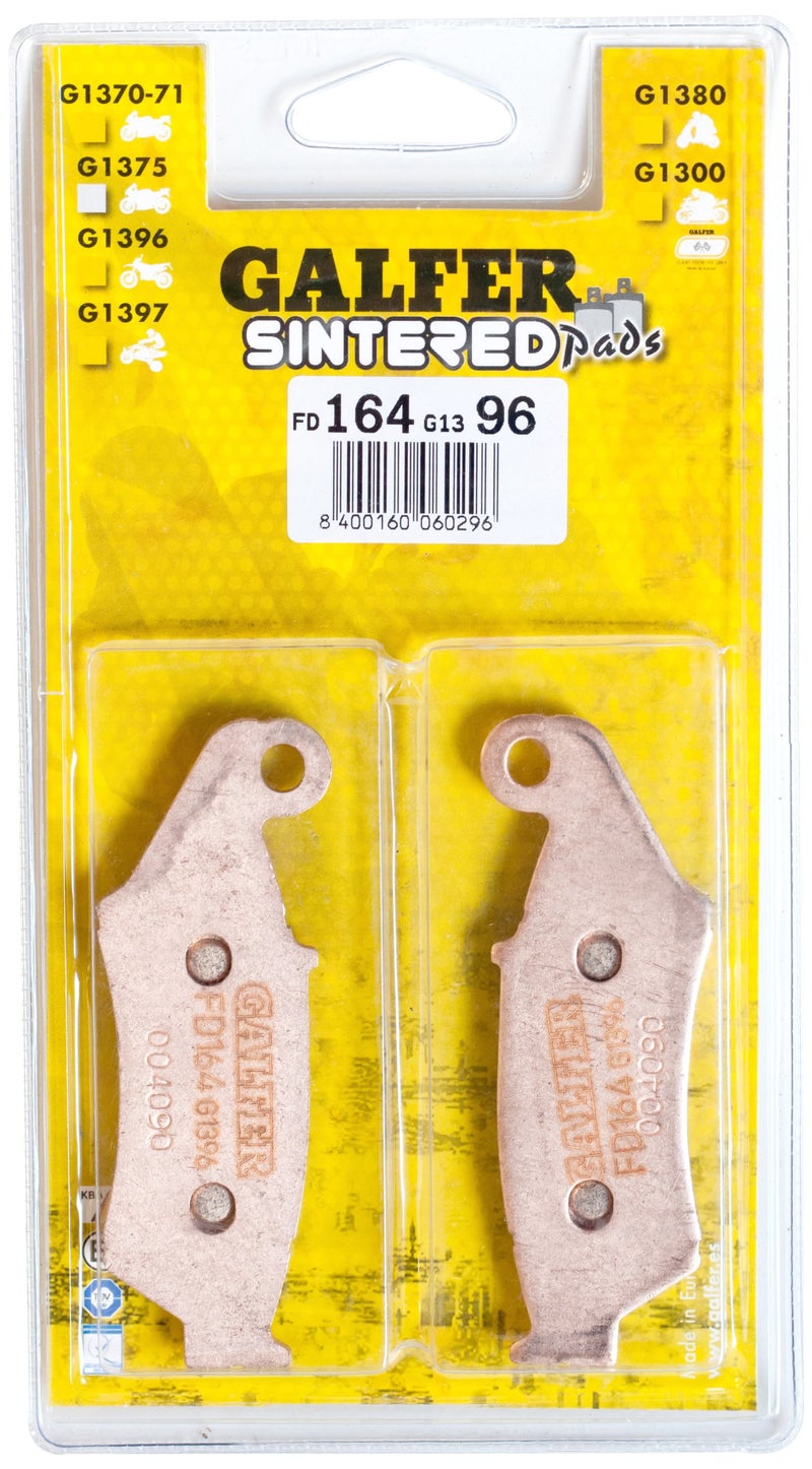 Galfer FD138G1396 Sintered Front Brake Pad - Image 2