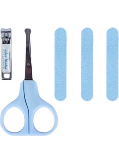 Sevi Bebe 3-Piece Nail Care Set - Nail Clipper, Snap, Nail Clipper, File - Pink 