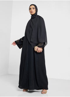 Khizana Embellished Abaya With Sheila  - Image 5