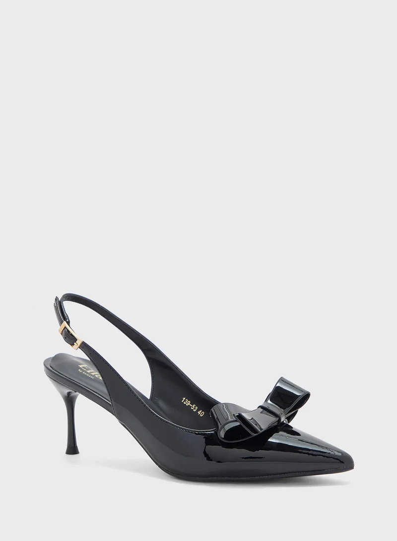 ايلا Bow Sling Back Pump