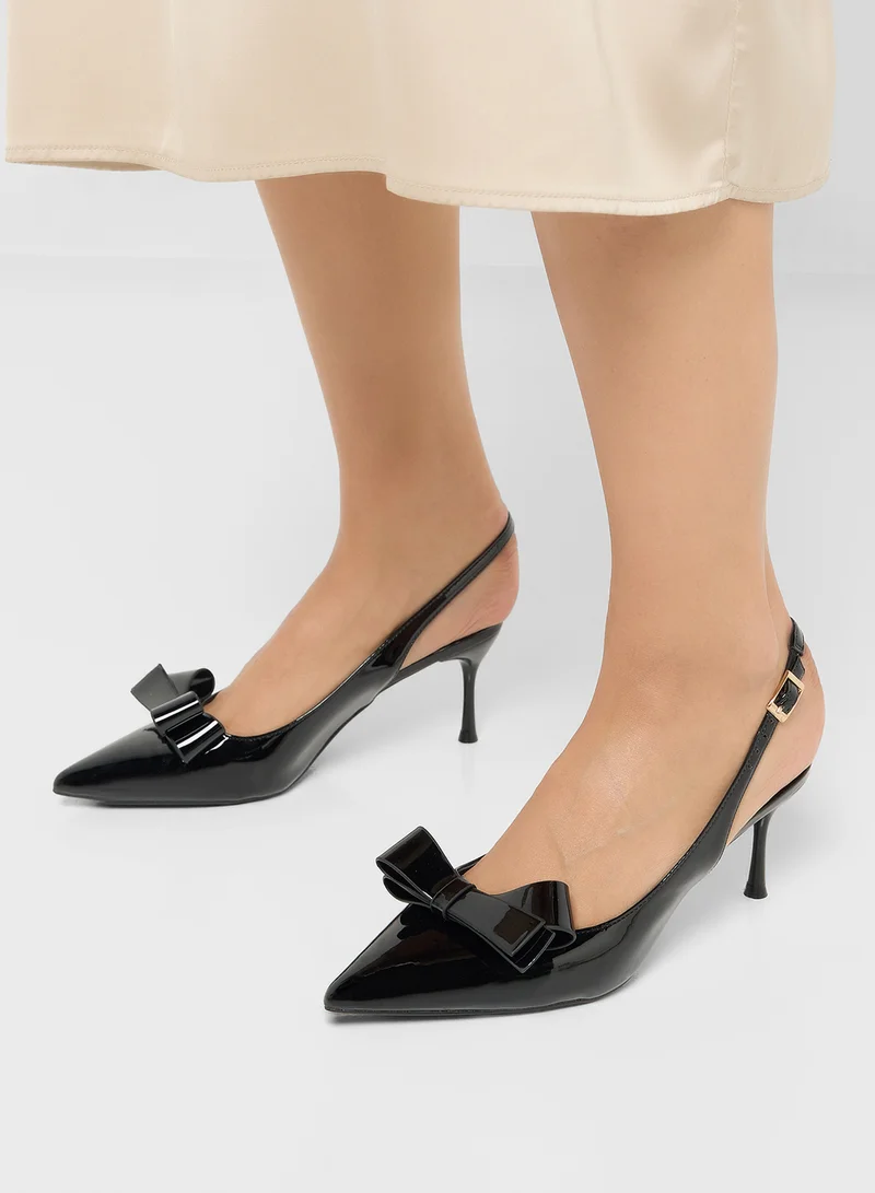 ايلا Bow Sling Back Pump