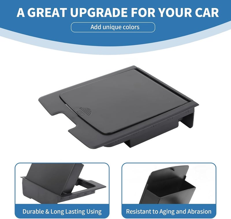 PDKLIN Jeep JK Center Console Storage Tray Box Cover - Image 5