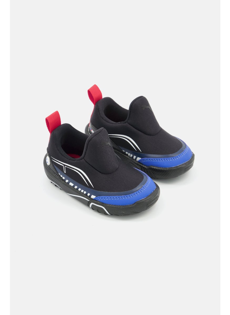 PUMA Toddlers Boy Bao Kart Slip On Shoes, Black Combo  - Image 1