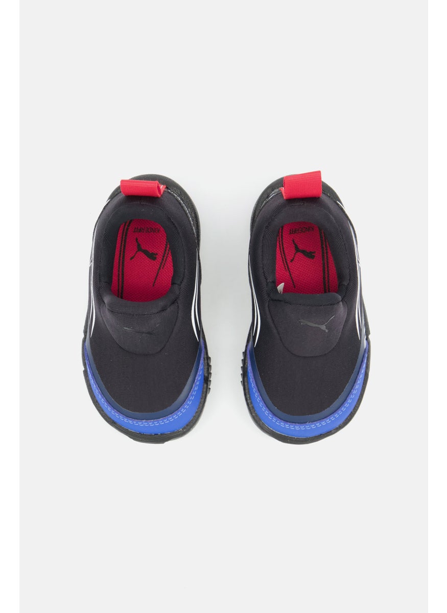 PUMA Toddlers Boy Bao Kart Slip On Shoes, Black Combo  - Image 4
