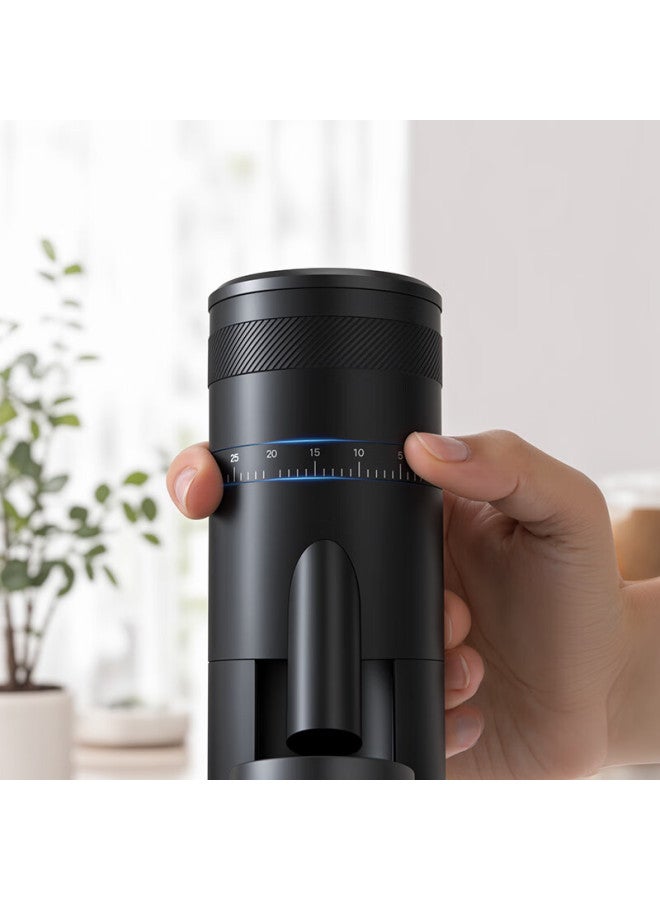 Cliton Electric Coffee Grinder, Portable Manual Coffee Grinder, Automatic Coffee Bean Grinder - Image 2
