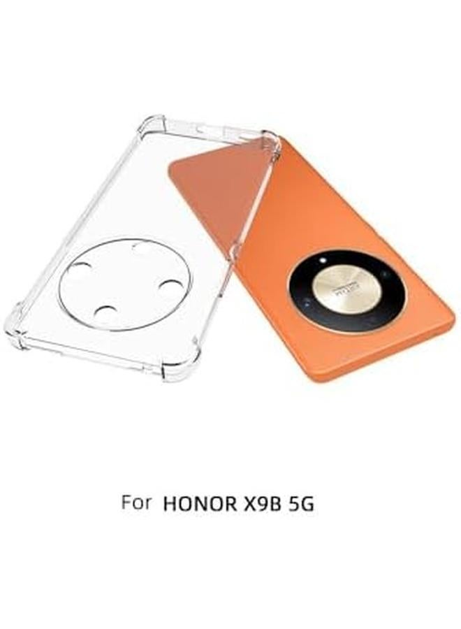 إيروريكس جراب لهاتف Honor X9B 5G 2023 مقاوم للصدمات ومرن من مادة TPU لحماية كيس الغاز المطاطي الناعم والسيليكون ومضاد للسقوط - Image 3