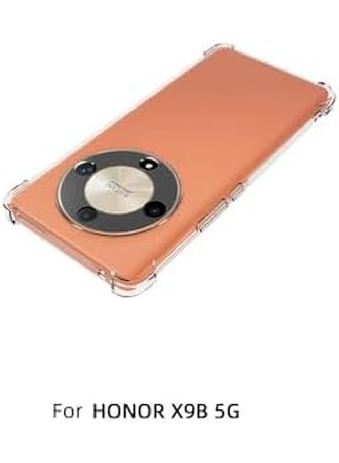 إيروريكس جراب لهاتف Honor X9B 5G 2023 مقاوم للصدمات ومرن من مادة TPU لحماية كيس الغاز المطاطي الناعم والسيليكون ومضاد للسقوط - Image 5