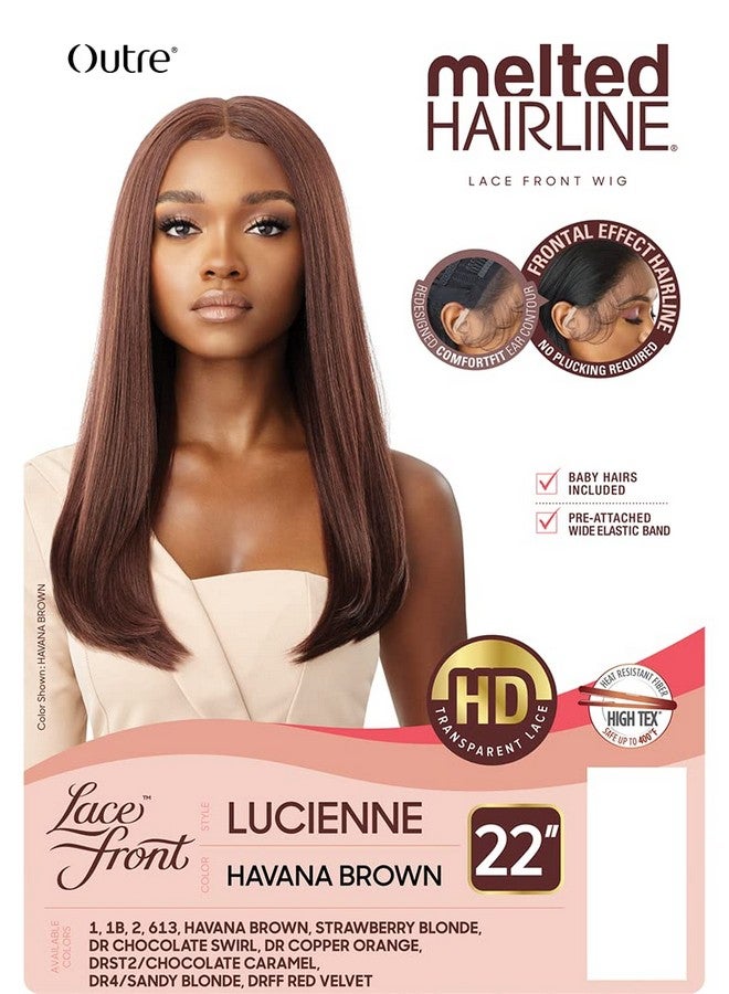 Outre Melted Hairline Hd Lace Front Wig Lucienne (Havana Brown) - Image 3