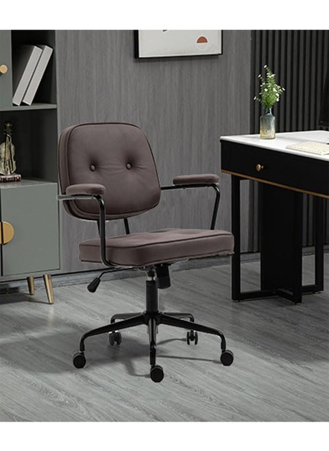 Office Desk Chair Technical Cloth Fabric Computer Chair Home Chair with Wheels Padded Armrest and Back Support