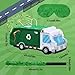 Seenelling Garbage Truck Piata 3D Trash Truck Birthday Decorations with a Blindfold and Bat for Kids Girls Boys Gift Holiday Piata Party Baby Shower Supplies - Image 4