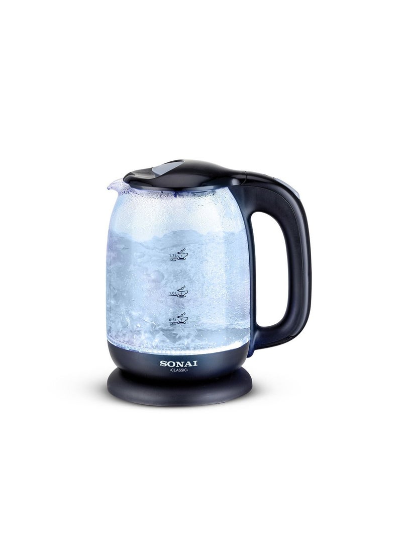 Classic Kettle , Bright LED lights ,1.7L ,2200 Watt, Glass - MAR-3752 - pzsku/Z743DC526BCC6CC04E556Z/45/_/1666863422/a05bc21a-be42-4c0a-a416-4d4c97f2ec07