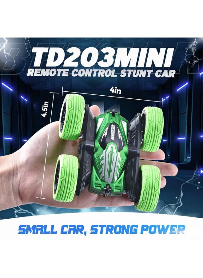 بيزغار سيارة تحكم عن بعد - سيارات Rc مطورة بمحركين للأطفال مع منفذ شحن مباشر USB، 2.4 جيجا هرتز لجميع التضاريس قيادة مزدوجة الجوانب 360 درجة سيارة دوارة، ألعاب للأولاد هدايا عيد الميلاد  - Image 2