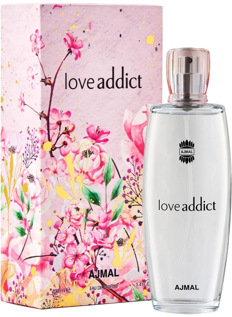 Ajmal Love Addict Eau De Parfum For Women - 100 ML - Image 1