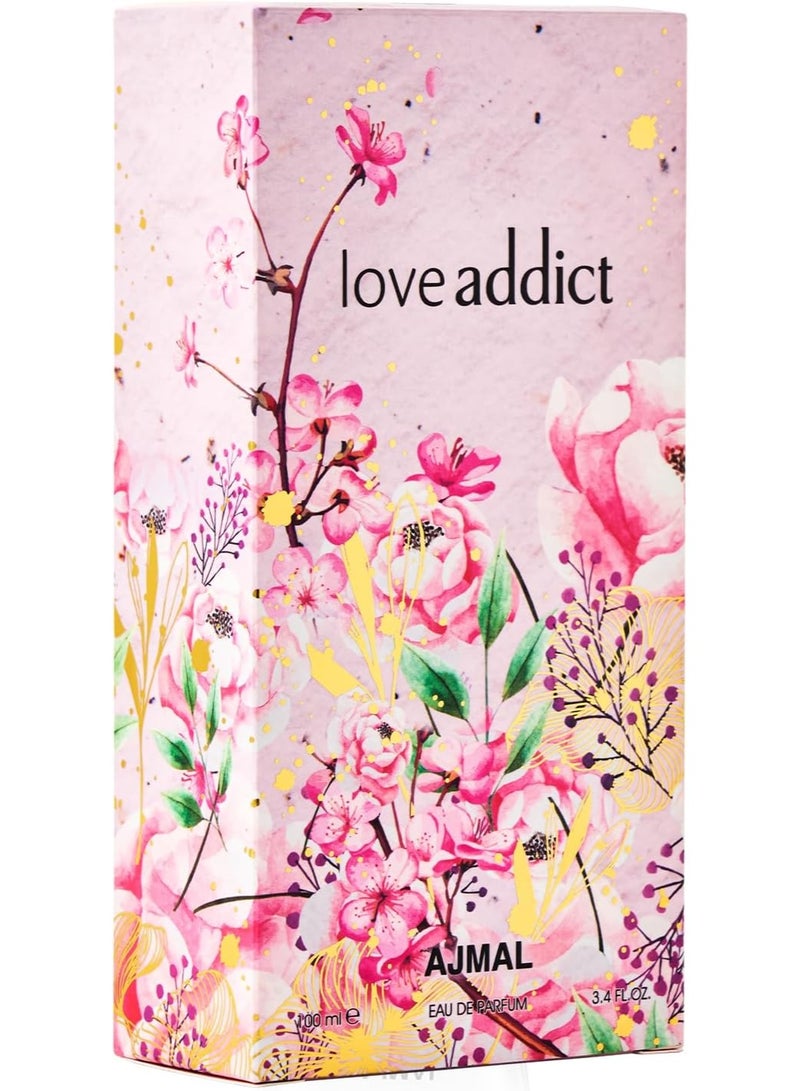 Ajmal Love Addict Eau De Parfum For Women - 100 ML - Image 2