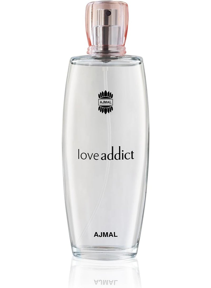 Ajmal Love Addict Eau De Parfum For Women - 100 ML - Image 3