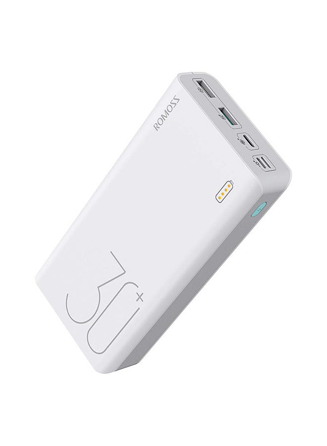 روموس باور بنك محمول سينس 8 30000 mAh أبيض - Image 1