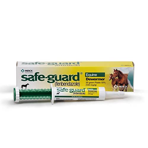 Merck Animal Safe Guard 25 Gram Paste Equine Dewormer - Image 1