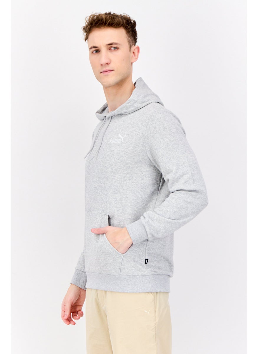 PUMA Men Sportswear Fit Long Sleeve Outdoor Hoodie Sweatshirt, Grey  - Image 3