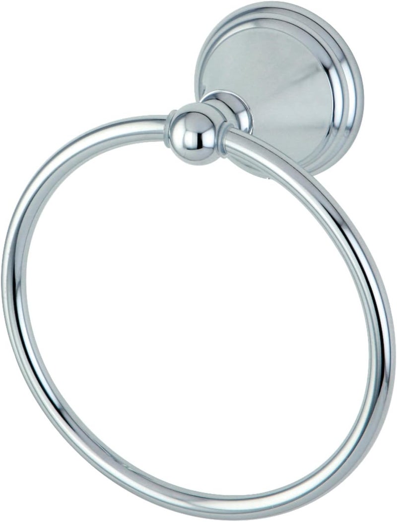 Kingston Brass BA2974C Governor 6-Inch Towel Ring in Polished Chrome - Image 1