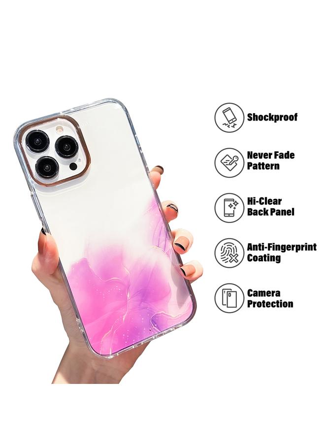 Zaboon Case For iPhone 12 Pro Max Gold Halo Marble Pattern Phone Case - Image 2