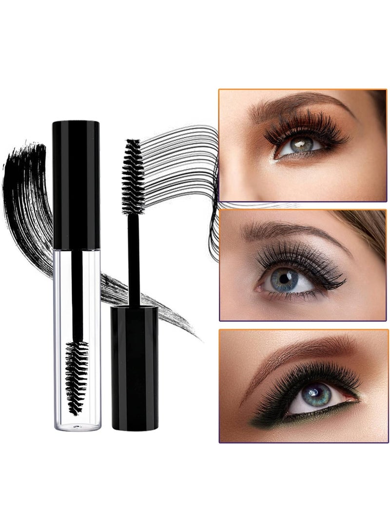 Bluejw 3 pack 10ml Empty Mascara Tube Bottle with Eyelash Wand,Rubber Inserts,Funnels and Tubes,Eyelash Cream Container Bottle with Funnels Transfer Pipettes,for Castor Oil/Eyelash Growth Oil - Image 5