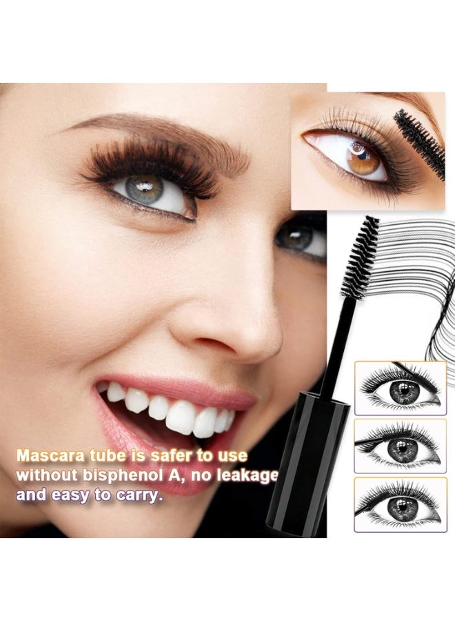 Bluejw 3 pack 10ml Empty Mascara Tube Bottle with Eyelash Wand,Rubber Inserts,Funnels and Tubes,Eyelash Cream Container Bottle with Funnels Transfer Pipettes,for Castor Oil/Eyelash Growth Oil - Image 4