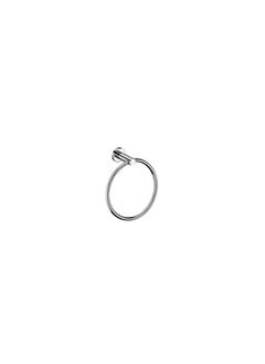 Bold Symphony Towel Ring Silver 
