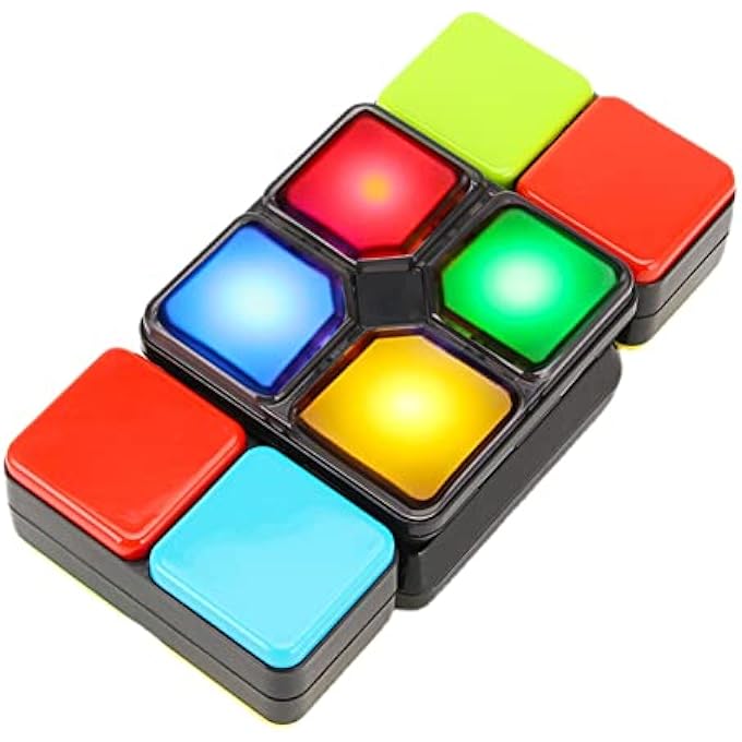 ELECTRONIC HANDHELD GAME | FLIP, SLIDE, AND MATCH THE COLORS TO BEAT THE CLOCK - 4 GAME MODES - MULTIPLAYER FUN,SUPER ADDICTIVE GAME FOR ALL AGES CHALLENGING LEVEL OF FUN FLIP SIDE - Image 1