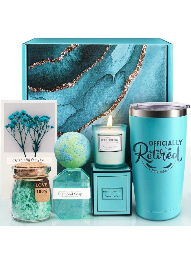 EUASOO Retirement Gifts For Women 2023 Relaxing Spa Gift Basket Set Best Retirement Gift Ideas For Women Happy Retirement Gifts For Coworker Teacher Nurse Mom Grandma Boss Retirees Retired Friends - Image 2